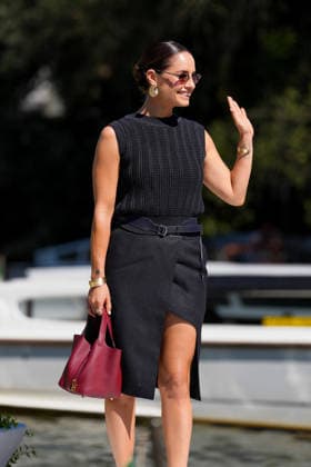 Matilde Gioli is seen at the Hotel Excelsior Venice Lido Pier during the 83rd Venice International Film Festival on September 6, 2026, in Venice, Italy. Lucia Sabatelli, Venice, Italy  Copyright: xLuciaxSabatellix xBestimagexLuciaxSabatellix xBestimagex