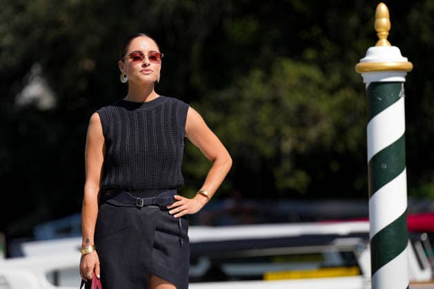 Matilde Gioli is seen at the Hotel Excelsior Venice Lido Pier during the 83rd Venice International Film Festival on September 6, 2026, in Venice, Italy. Lucia Sabatelli, Venice, Italy  Copyright: xLuciaxSabatellix xBestimagexLuciaxSabatellix xBestimagex