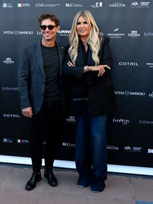 IPA88196417 - Venice, 83rd Venice International Film Festival 2026 - Day 5 - Filming Italy photocall. Pictured: Giorgio Pasotti, Tiziana Rocca  Copyright: xManuelexMangiarottix xPoolxPhotoxEventsx08x 88196417