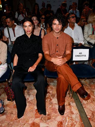 IPA88196465 - Venice, 83rd Venice International Film Festival 2026 Day 5 Filming Italy photocall. Pictured: Irina Shayk, Leo Gassmann  Copyright: xManuelexMangiarottix xPoolxPhotoxEventsx08x 88196465