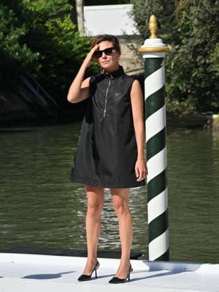IPA88195991 - Venice, 83rd Venice International Film Festival 2026 - Day 5 - Arrivals at the Excelsior Hotel™s pier - Pictured: Jasmine Trinca  Copyright: xManuelexMangiarottix xPoolxPhotoxEventsx08x 88195991