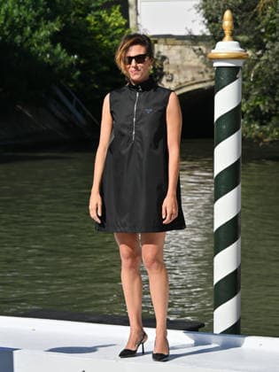 IPA88195995 - Venice, 83rd Venice International Film Festival 2026 - Day 5 - Arrivals at the Excelsior Hotel pier - Pictured: Jasmine Trinca  Copyright: xManuelexMangiarottix xPoolxPhotoxEventsx08x 88195995
