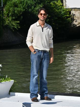IPA88196004 - Venice, 83rd Venice International Film Festival 2026 - Day 5 - Arrivals at the Excelsior Hotel™s pier - Pictured: Paolo Strippoli  Copyright: xManuelexMangiarottix xPoolxPhotoxEventsx08x 88196004