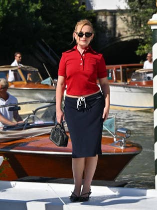 IPA88198638 - Venice, 83rd Venice International Film Festival 2026 Day 5 Arrivals at the Excelsior Hotel™s pier Pictured: Amelia Dimoldenberg  Copyright: xManuelexMangiarottix xPoolxPhotoxEventsx08x 88198638