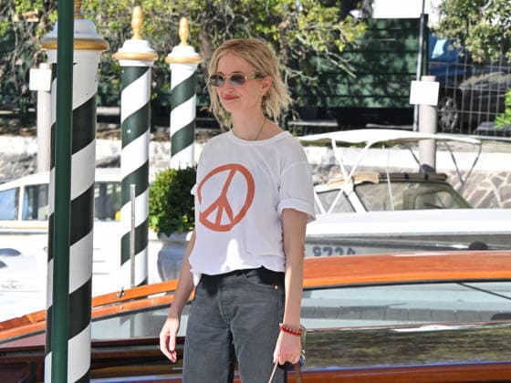 IPA88198647 - Venice, 83rd Venice International Film Festival 2026 Day 5 Arrivals at the Excelsior Hotel™s boat dock Pictured: Alba Rohrwacher  Copyright: xManuelexMangiarottix xPoolxPhotoxEventsx08x 88198647