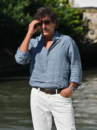IPA88195947 - Venice, 83rd Venice International Film Festival 2026 - Day 5 - Arrivals at the Excelsior Hotel™s pier - Pictured: Adriano Giannini  Copyright: xManuelexMangiarottix xPoolxPhotoxEventsx08x 88195947