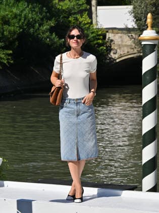 IPA88195981 - Venice, 83rd Venice International Film Festival 2026 - Day 5 - Arrivals at the Excelsior Hotel pier - Pictured: Romana Maggiora Vergano  Copyright: xManuelexMangiarottix xPoolxPhotoxEventsx08x 88195981