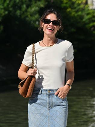 IPA88195984 - Venice, 83rd Venice International Film Festival 2026 - Day 5 - Arrivals at the Excelsior Hotel pier - Pictured: Romana Maggiora Vergano  Copyright: xManuelexMangiarottix xPoolxPhotoxEventsx08x 88195984