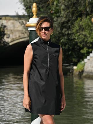 IPA88195999 - Venice, 83rd Venice International Film Festival 2026 - Day 5 - Arrivals at the Excelsior Hotel s pier - Pictured: Jasmine Trinca  Copyright: xManuelexMangiarottix xPoolxPhotoxEventsx08x 88195999