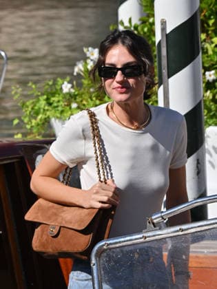 IPA88195913 - Venice, 83rd Venice International Film Festival 2026 - Day 5 - Arrivals at the Excelsior Hotel™s pier - Pictured: Romana Maggiora Vergano  Copyright: xManuelexMangiarottix xPoolxPhotoxEventsx08x 88195913