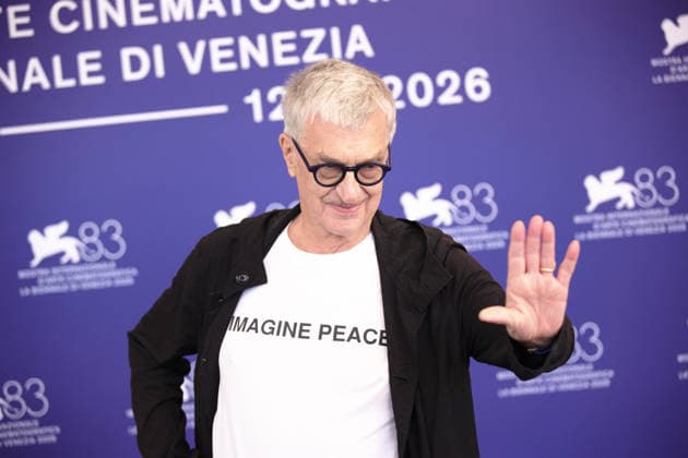 September 6, 2026, Venice, Italy: German director Wim Wenders attends the photocall of the film From Inside Out: The Architecture of Peter Zumthor during the 83rd Venice International Film Festival. Venice Italy  - ZUMAs197 20260906_aaa_s197_066 Copyright: xMarcoxBaradax