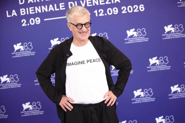 September 6, 2026, Venice, Italy: German director Wim Wenders attends the photocall of the film From Inside Out: The Architecture of Peter Zumthor during the 83rd Venice International Film Festival. Venice Italy - ZUMAs197 20260906_aaa_s197_062 Copyright: xMarcoxBaradax