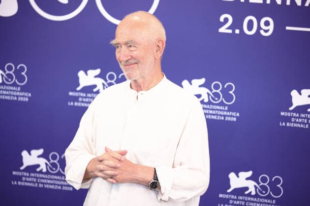 September 6, 2026, Venice, Italy: Swiss architect Peter Zumthor attends the photocall of the film From Inside Out: The Architecture of Peter Zumthor during the 83rd Venice International Film Festival. Venice Italy - ZUMAs197 20260906_aaa_s197_053 Copyright: xMarcoxBaradax