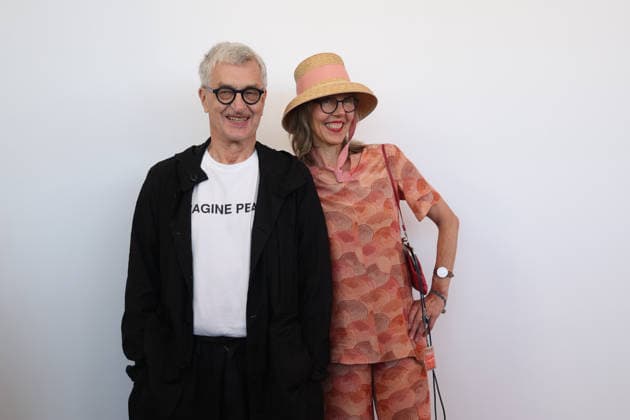 September 6, 2026, Venice, Italy: German director Wim Wenders and German photographer Donata Wenders attend the photocall of the film From Inside Out: The Architecture of Peter Zumthor during the 83rd Venice International Film Festival. Venice Italy  - ZUMAs197 20260906_aaa_s197_056 Copyright: xMarcoxBaradax