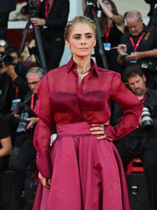 IPA88201149 - Venice, 83rd Venice International Film Festival 2026 - Night 5 - Red carpet for *THE ECHO CHAMBER* - Pictured: Greta Scarano  Copyright: xManuelexMangiarottix xPoolxPhotoxEventsx08x 88201149