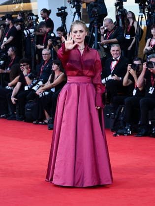 IPA88201354 - Venice, 83rd Venice International Film Festival 2026 - Night 5 - Red carpet for the film *The Eco Chamber*. Pictured: Greta Scarano  Copyright: xAlbertoxTerenghi PoolxPhotoxEvenx xPoolxPhotoxEventsx08x 88201354