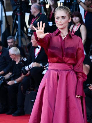 IPA88201358 - Venice, 83rd Venice International Film Festival 2026 - Night 5 - Red carpet for the film *The Eco Chamber*. Pictured: Greta Scarano  Copyright: xAlbertoxTerenghi PoolxPhotoxEvenx xPoolxPhotoxEventsx08x 88201358