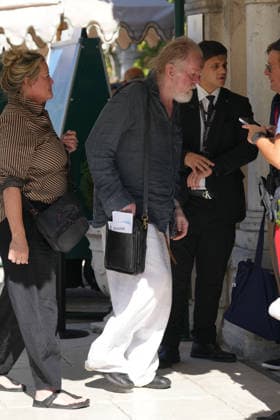 Nick Nolte is seen at the Hotel Excelsior Venice Lido Pier during the 83rd Venice International Film Festival on September 6, 2026, in Venice, Italy. Lucia Sabatelli, Venice, Italy  Copyright: xLuciaxSabatellix xBestimagexLuciaxSabatellix xBestimagex