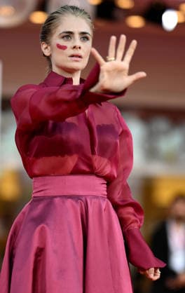 September 6, 2026, Venice, ITALY: Italian actor Greta Scarano arrives for the premiere of The Echo Chamber during the 83rd Venice Film Festival in Venice, Italy, 06 September 2026. The movie is presented in official competition Venezia 83 at the festival running from 02 to 12 September 2026. ANSA ETTORE FERRARI Venice ITALY  - ZUMAa110 20260906_zaf_a110_097 Copyright: xEttorexFerrarix
