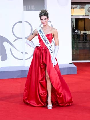 IPA88202296 - Venice, 83rd Venice International Film Festival 2026 - Night 5 - Red carpet for the film *The Eco Chamber*. Pictured: Giada Folcia  Copyright: xAlbertoxTerenghi PoolxPhotoxEvenx xPoolxPhotoxEventsx08x 88202296