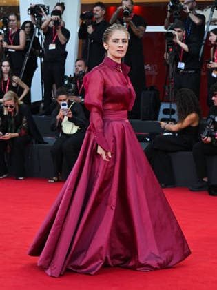 IPA88201770 - Venice, 83rd Venice International Film Festival 2026 - Night 5 - Red carpet for *THE ECHO CHAMBER* - Pictured: Greta Scarano  Copyright: xManuelexMangiarottix xPoolxPhotoxEventsx08x 88201770