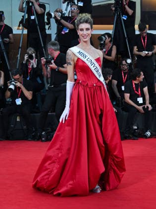 IPA88202213 - Venice, 83rd Venice International Film Festival 2026 - Night 5 - Red Carpet for *THE ECHO CHAMBER* - Pictured: Giada Folcia  Copyright: xManuelexMangiarottix xPoolxPhotoxEventsx08x 88202213