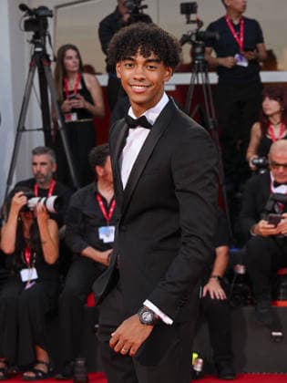 IPA88202384 - Venice, 83rd Venice International Film Festival 2026 - Night 5 - Red carpet for *THE ECHO CHAMBER* - Pictured: Yusuf Panseri  Copyright: xManuelexMangiarottix xPoolxPhotoxEventsx08x 88202384