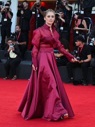 IPA88201771 - Venice, 83rd Venice International Film Festival 2026 - Night 5 - Red carpet for *THE ECHO CHAMBER* - Pictured: Greta Scarano  Copyright: xManuelexMangiarottix xPoolxPhotoxEventsx08x 88201771