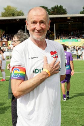 Peter Lohmeyer at the Kicken mit Herz charity soccer game to benefit the pediatric ward at the UKE at Hoheluft Stadium in Hamburg, September 6, 2026 Foto:xgbrcix xFuturexImagex kicken_6923