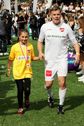 Thomas Helmer at the Kicken mit Herz charity soccer match to benefit the UKE s pediatric ward at Hoheluft Stadium in Hamburg, September 6, 2026 Foto:xgbrcix xFuturexImagex kicken_6959