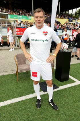 Thomas Helmer at the Kicken mit Herz charity soccer match to benefit the UKE s pediatric ward at Hoheluft Stadium in Hamburg, September 6, 2026 Foto:xgbrcix xFuturexImagex kicken_6906