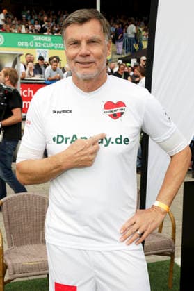 Thomas Helmer at the Kicken mit Herz charity soccer match to benefit the UKE s pediatric ward at Hoheluft Stadium in Hamburg, September 6, 2026 Foto:xgbrcix xFuturexImagex kicken_6907