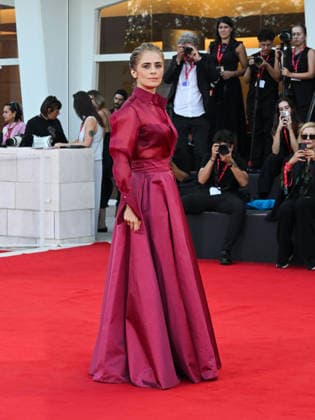 IPA88201768 - Venice, 83rd Venice International Film Festival 2026 - Night 5 - Red carpet for *THE ECHO CHAMBER* - Pictured: Greta Scarano  Copyright: xManuelexMangiarottix xPoolxPhotoxEventsx08x 88201768