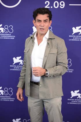 September 6, 2026, Venice, Italy: Mexican actor Jorge Salinas attends the photocall of the film Hombre al agua during the 83rd Venice International Film Festival. Venice Italy  - ZUMAs197 20260906_aaa_s197_072 Copyright: xMarcoxBaradax