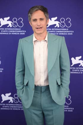 September 6, 2026, Venice, Italy: Mexican director Gael Garcia Bernal attends the photocall of the film Hombre al agua during the 83rd Venice International Film Festival. Venice Italy  - ZUMAs197 20260906_aaa_s197_073 Copyright: xMarcoxBaradax