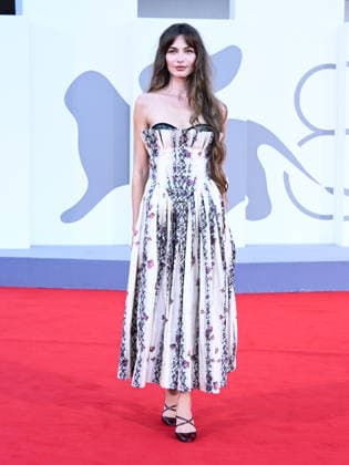 IPA88201560 - Venice, 83rd Venice International Film Festival 2026 - Night 5 - Red carpet for the film *The Eco Chamber*. Pictured: Mara Lafontan  Copyright: xAlbertoxTerenghi PoolxPhotoxEvenx xPoolxPhotoxEventsx08x 88201560
