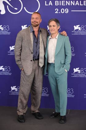 September 6, 2026, Venice, Italy: Puertorican actor and singer Ricky Martin and Mexican director Gael Garcia Bernal attend the photocall of the film Hombre al agua during the 83rd Venice International Film Festival. Venice Italy  - ZUMAs197 20260906_aaa_s197_083 Copyright: xMarcoxBaradax