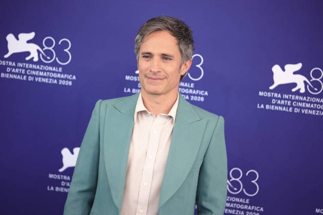 September 6, 2026, Venice, Italy: Mexican director Gael Garcia Bernal attends the photocall of the film Hombre al agua during the 83rd Venice International Film Festival. Venice Italy  - ZUMAs197 20260906_aaa_s197_113 Copyright: xMarcoxBaradax