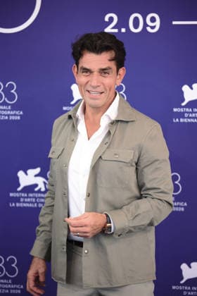 September 6, 2026, Venice, Italy: Mexican actor Jorge Salinas attends the photocall of the film Hombre al agua during the 83rd Venice International Film Festival. Venice Italy  - ZUMAs197 20260906_aaa_s197_128 Copyright: xMarcoxBaradax