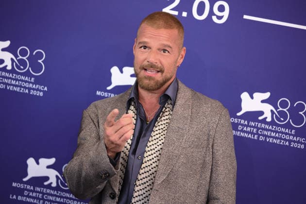 September 6, 2026, Venice, Italy: Puertorican actor and singer Ricky Martin attends the photocall of the film Hombre al agua during the 83rd Venice International Film Festival. Venice Italy  - ZUMAs197 20260906_aaa_s197_138 Copyright: xMarcoxBaradax