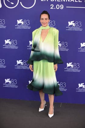September 6, 2026, Venice, Italy: Mexican actress Esperanza Pimentel attends the photocall of the film Hombre al agua during the 83rd Venice International Film Festival. Venice Italy  - ZUMAs197 20260906_aaa_s197_143 Copyright: xMarcoxBaradax