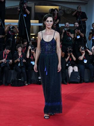 IPA88203874 - Venice, 83rd Venice International Film Festival 2026 - Night 5 - Red carpet for *THE ECHO CHAMBER* - Pictured: Alyssa Jung  Copyright: xManuelexMangiarottix xPoolxPhotoxEventsx08x 88203874