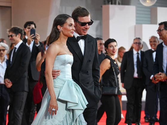 IPA88203320 - Venice, 83rd Venice International Film Festival 2026 - Night 5 - Red carpet for *THE ECHO CHAMBER* - Pictured: Michael Fassbender, Alicia Vikander  Copyright: xManuelexMangiarottix xPoolxPhotoxEventsx08x 88203320