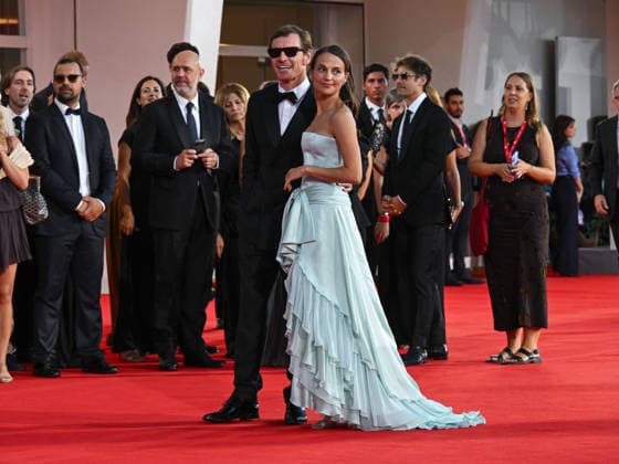 IPA88203336 - Venice, 83rd Venice International Film Festival 2026 - Night 5 - Red carpet for *THE ECHO CHAMBER* - Pictured: Michael Fassbender, Alicia Vikander  Copyright: xManuelexMangiarottix xPoolxPhotoxEventsx08x 88203336
