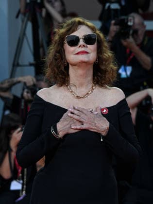 IPA88203856 - Venice, 83rd Venice International Film Festival 2026 - Night 5 - Red carpet for *THE ECHO CHAMBER* - Pictured: Susan Sarandon  Copyright: xManuelexMangiarottix xPoolxPhotoxEventsx08x 88203856