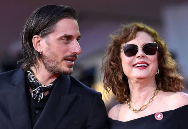 September 6, 2026, Venice, ITALY: Italian actor Luca Marinelli (L) and US actor Susan Sarandon arrive for the premiere of The Echo Chamber during the 83rd Venice Film Festival in Venice, Italy, 06 September 2026. The movie is presented in official competition Venezia 83 at the festival running from 02 to 12 September 2026. ANSA ETTORE FERRARI. Venice ITALY  - ZUMAa110 20260906_zaf_a110_116 Copyright: xEttorexFerrarix