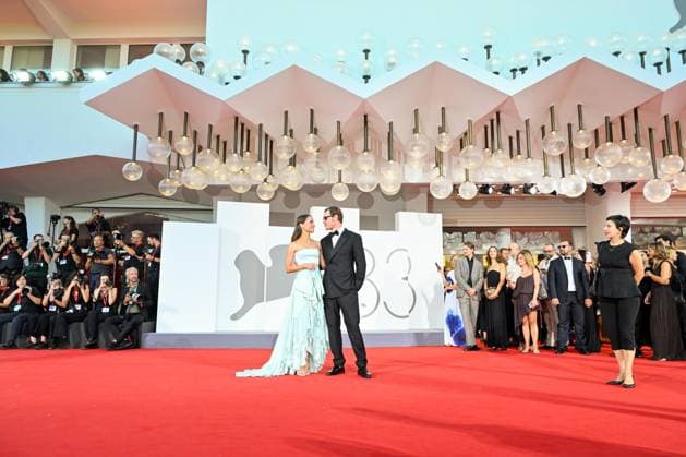 September 6, 2026, Venice, Rome, Italy: Alicia Vikande and Michael Fassbender on the red carpet for the film Echo Chamber at the 83rd Venice International Film Festival, Venice, September 6, 2026. Venice Italy  - ZUMAa289 20260906_zia_a289_340 Copyright: xMariaxLauraxAntonellix xAgfx