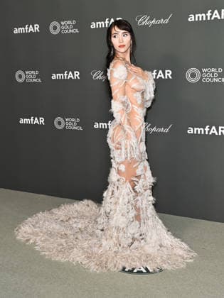IPA88204064 - Venice, 83rd Venice International Film Festival 2026 - Night 5 - AMFAR Red Carpet. Pictured: Caylee Cowan  Copyright: xSimonexComix xPoolxPhotoxEventsx08x 88204064