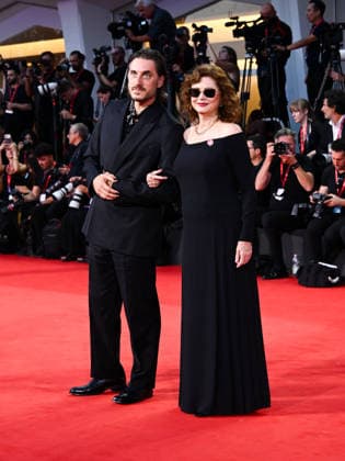IPA88204460 - Venice, 83rd Venice International Film Festival 2026 - Night 5 - Red carpet for the film *The Eco Chamber*. Pictured: Susan Sarandon, Luca Marinelli  Copyright: xAlbertoxTerenghi PoolxPhotoxEvenx xPoolxPhotoxEventsx08x 88204460