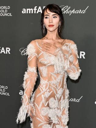 IPA88204740 - Venice, 83rd Venice International Film Festival 2026 - Night 5 - AMFAR Red Carpet. Pictured: Caylee Cowan  Copyright: xSimonexComix xPoolxPhotoxEventsx08x 88204740